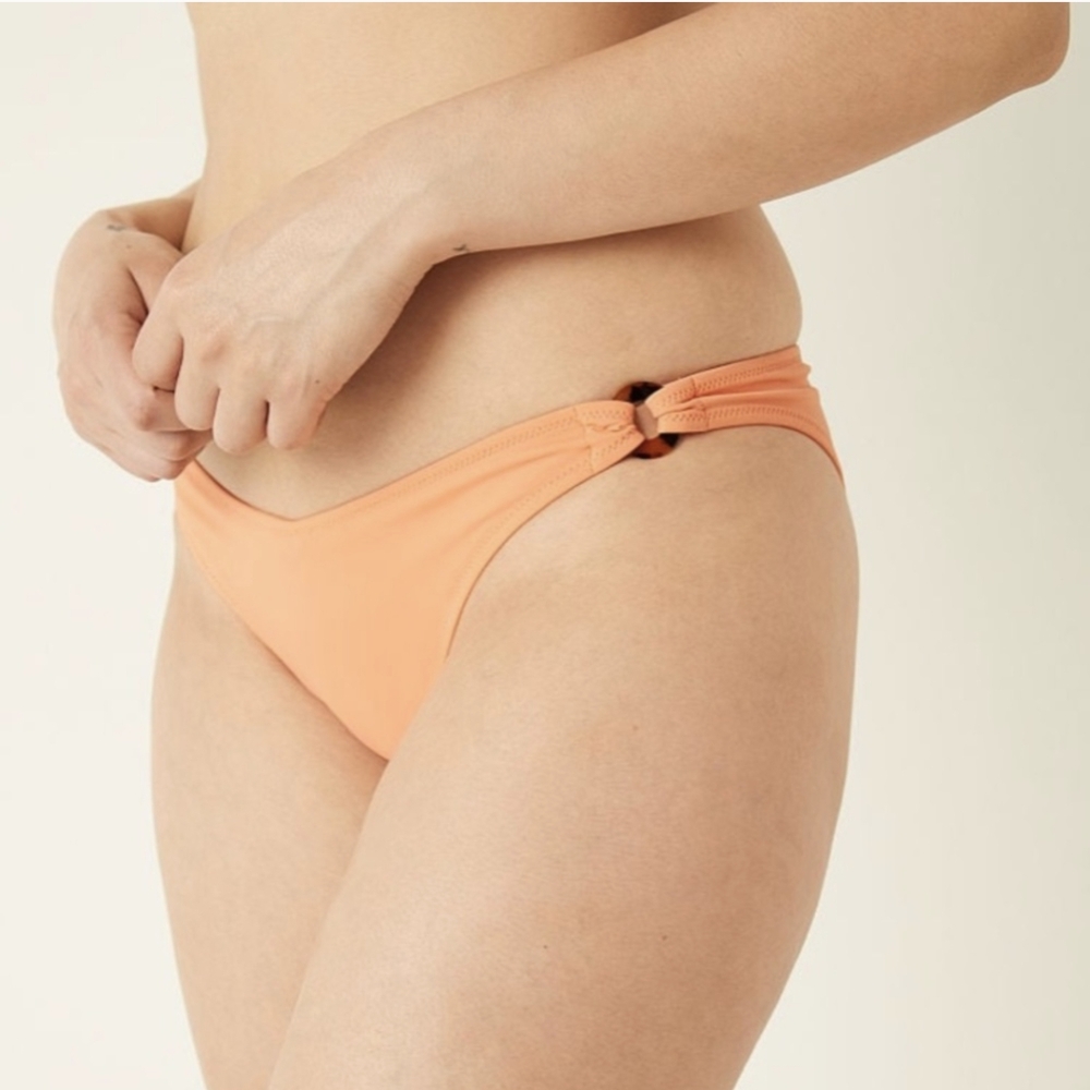 NWT Victoria's secret Orange peach VS Pink Bikini Bottom